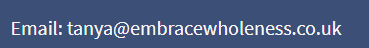 Picture of email address